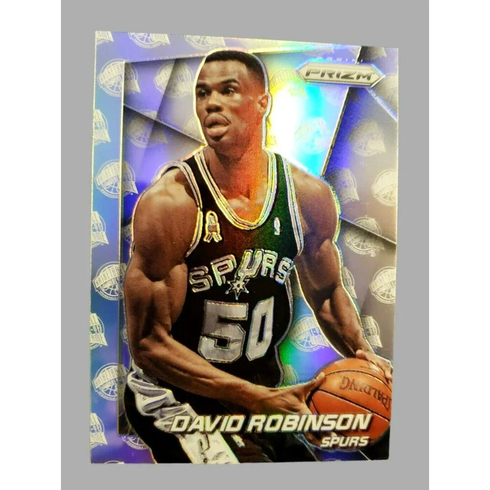 2014-15 Panini PRIZM DAVID ROBINSON Silver San Antonio Spurs Basketball Card# 28